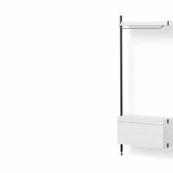 Pier Shelving System Add-Ons - Flat Shelves -Designer Table Lamps Sales twentytwentyone HAY Ronan and Erwan Bouroullec Pier Shelving 0040s 0004s 0008 HAY ronan and erwan bouroullec pier combi