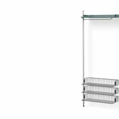 Pier Shelving System Add-Ons - Wire Shelves 96 Pier Shelving System Add-Ons - Wire Shelves -Designer Table Lamps Sales twentytwentyone HAY Ronan and Erwan Bouroullec Pier Shelving 0040s 0005s 0010 HAY ronan and erwan bouroullec pier combi