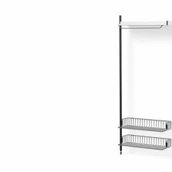 Pier Shelving System Add-Ons - Wire Shelves 102 Pier Shelving System Add-Ons - Wire Shelves -Designer Table Lamps Sales twentytwentyone HAY Ronan and Erwan Bouroullec Pier Shelving 0040s 0006s 0004 HAY ronan and erwan bouroullec pier combi