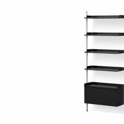 Pier Shelving System Add-Ons - Flat Shelves -Designer Table Lamps Sales twentytwentyone HAY Ronan and Erwan Bouroullec Pier Shelving 0040s 0010s 0001 HAY ronan and erwan bouroullec pier combi