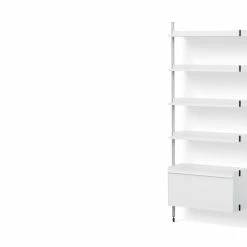 Pier Shelving System Add-Ons - Flat Shelves -Designer Table Lamps Sales twentytwentyone HAY Ronan and Erwan Bouroullec Pier Shelving 0040s 0010s 0003 HAY ronan and erwan bouroullec pier combi