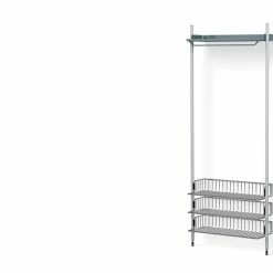 Pier Shelving System, Combination 1021 - 1 Column -Designer Table Lamps Sales twentytwentyone HAY Ronan and Erwan Bouroullec Pier Shelving combination 1021 11