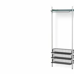 Pier Shelving System, Combination 1021 - 1 Column -Designer Table Lamps Sales twentytwentyone HAY Ronan and Erwan Bouroullec Pier Shelving combination 1021 12