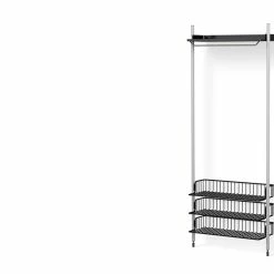 Pier Shelving System, Combination 1021 - 1 Column -Designer Table Lamps Sales twentytwentyone HAY Ronan and Erwan Bouroullec Pier Shelving combination 1021 4