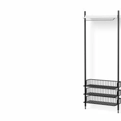 Pier Shelving System, Combination 1021 - 1 Column -Designer Table Lamps Sales twentytwentyone HAY Ronan and Erwan Bouroullec Pier Shelving combination 1021 6