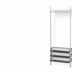 Pier Shelving System, Combination 1021 - 1 Column -Designer Table Lamps Sales twentytwentyone HAY Ronan and Erwan Bouroullec Pier Shelving combination 1021 8