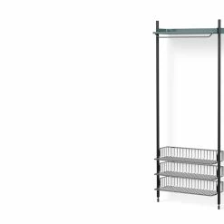 Pier Shelving System, Combination 1021 - 1 Column -Designer Table Lamps Sales twentytwentyone HAY Ronan and Erwan Bouroullec Pier Shelving combination 1021 9