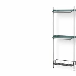 Pier Shelving System, Combination 1031 - 1 Column -Designer Table Lamps Sales twentytwentyone HAY Ronan and Erwan Bouroullec Pier Shelving combination 1031 12