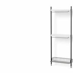 Pier Shelving System, Combination 1031 - 1 Column -Designer Table Lamps Sales twentytwentyone HAY Ronan and Erwan Bouroullec Pier Shelving combination 1031 5