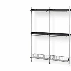 Pier Shelving System, Combination 1032 - 2 Columns -Designer Table Lamps Sales twentytwentyone HAY Ronan and Erwan Bouroullec Pier Shelving combination 1032 3