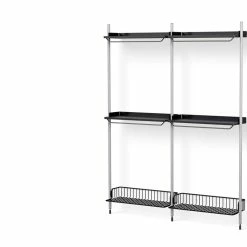 Pier Shelving System, Combination 1032 - 2 Columns -Designer Table Lamps Sales twentytwentyone HAY Ronan and Erwan Bouroullec Pier Shelving combination 1032 4