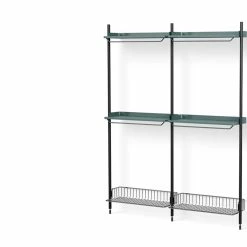 Pier Shelving System, Combination 1032 - 2 Columns -Designer Table Lamps Sales twentytwentyone HAY Ronan and Erwan Bouroullec Pier Shelving combination 1032 9