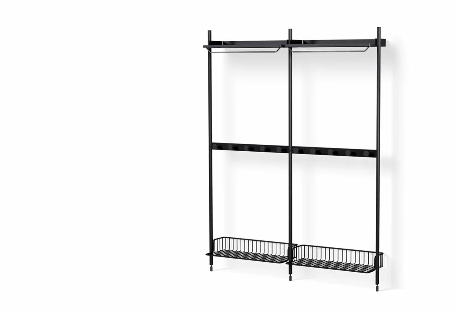Pier Shelving System, Combination 10442 - 2 Columns 5 Pier Shelving System, Combination 10442 - 2 Columns - Image 3