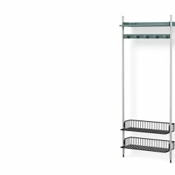 Pier Shelving System, Combination 1051 - 1 Column -Designer Table Lamps Sales twentytwentyone HAY Ronan and Erwan Bouroullec Pier Shelving combination 1051 12