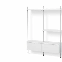 Pier Shelving System, Combination 1072 - 2 Columns -Designer Table Lamps Sales twentytwentyone HAY Ronan and Erwan Bouroullec Pier Shelving combination 1072 4