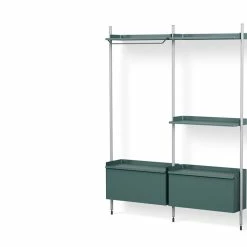 Pier Shelving System, Combination 1072 - 2 Columns -Designer Table Lamps Sales twentytwentyone HAY Ronan and Erwan Bouroullec Pier Shelving combination 1072 6