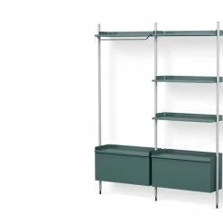 Pier Shelving System, Combination 1082 - 2 Columns -Designer Table Lamps Sales twentytwentyone HAY Ronan and Erwan Bouroullec Pier Shelving combination 1082 6