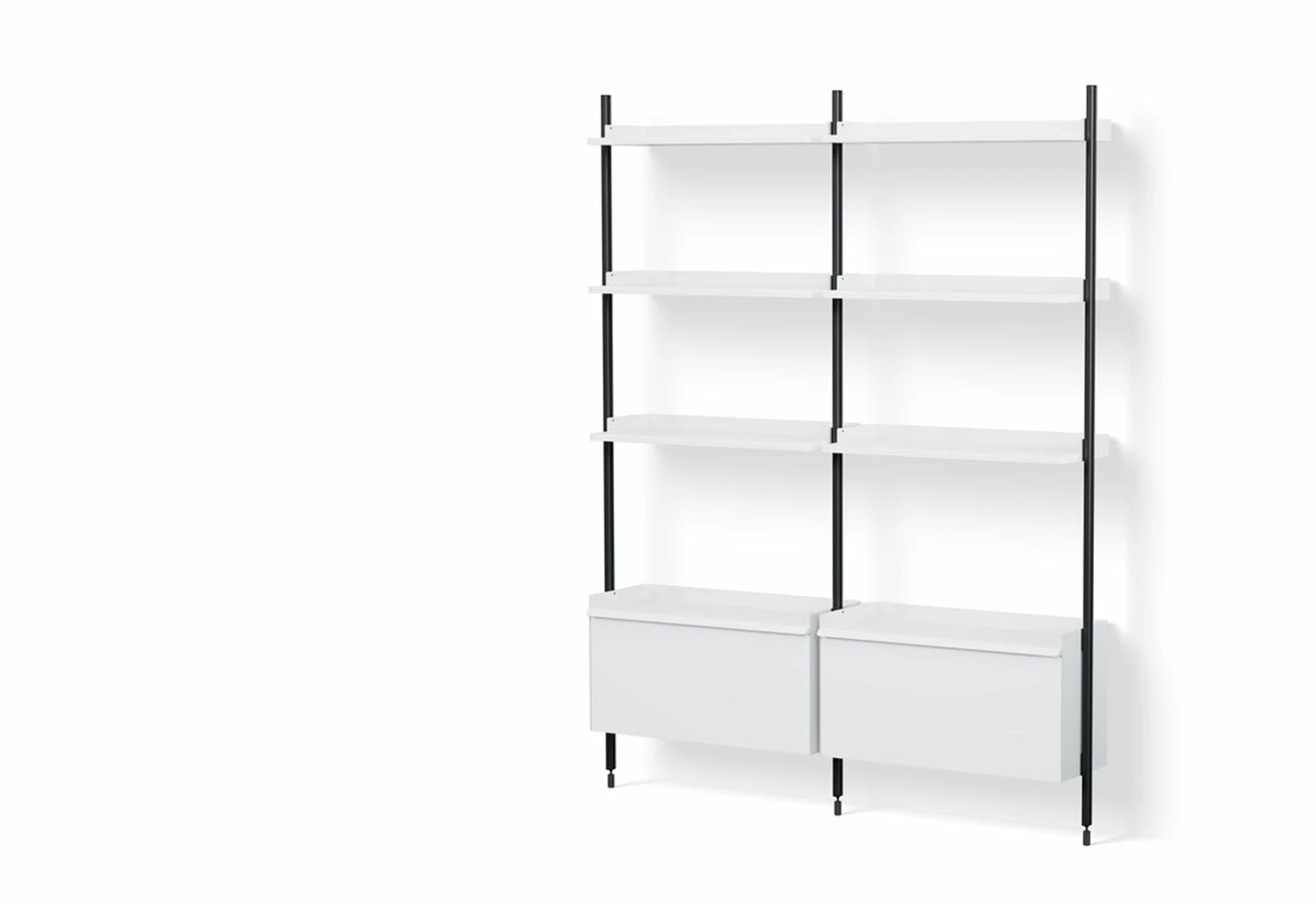 Pier Shelving System, Combination 132 - 2 Columns 5 Pier Shelving System, Combination 132 - 2 Columns - Image 3