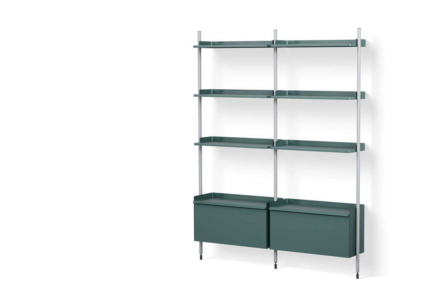 Pier Shelving System, Combination 132 - 2 Columns 8 Pier Shelving System, Combination 132 - 2 Columns - Image 6