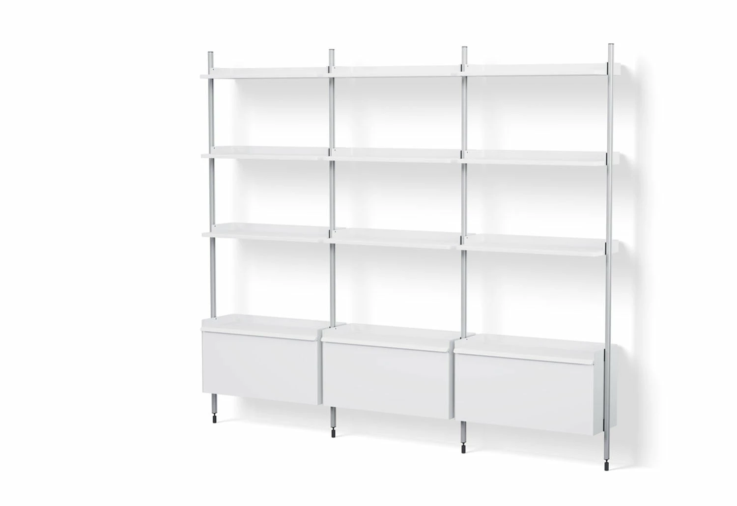 Pier Shelving System, Combination 133 - 3 Columns 6 Pier Shelving System, Combination 133 - 3 Columns - Image 4