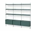 Pier Shelving System, Combination 133 - 3 Columns -Designer Table Lamps Sales twentytwentyone HAY Ronan and Erwan Bouroullec Pier Shelving combination 133 12