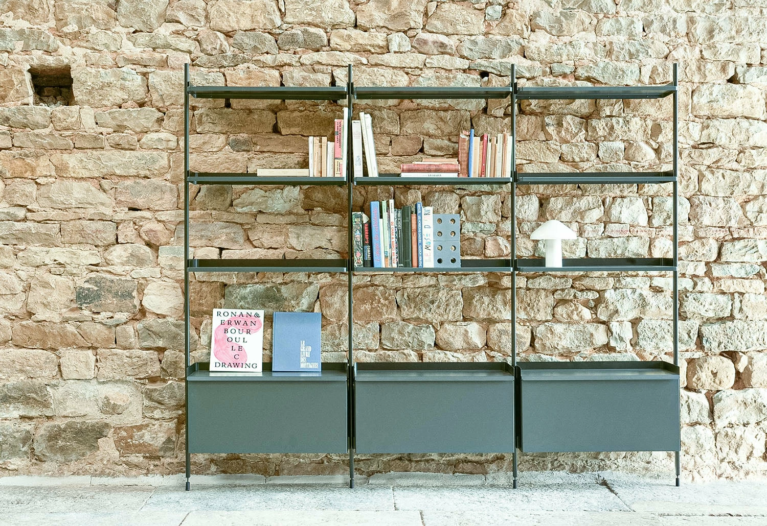 Pier Shelving System, Combination 133 - 3 Columns 4 Pier Shelving System, Combination 133 - 3 Columns - Image 2