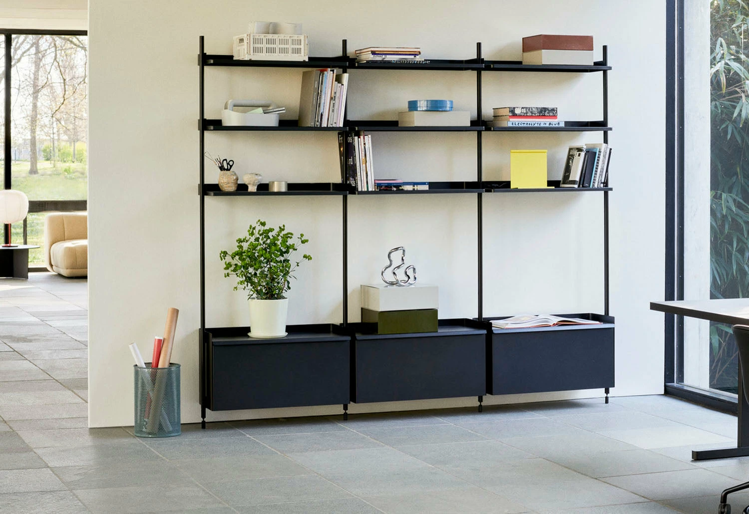 Pier Shelving System, Combination 133 - 3 Columns 10 Pier Shelving System, Combination 133 - 3 Columns - Image 8