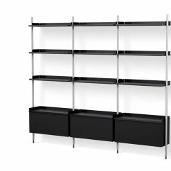 Pier Shelving System, Combination 133 - 3 Columns 22 Pier Shelving System, Combination 133 - 3 Columns -Designer Table Lamps Sales twentytwentyone HAY Ronan and Erwan Bouroullec Pier Shelving combination 133 8