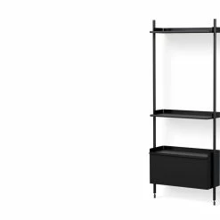 Pier Shelving System, Combination 141 - 1 Column