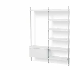 Pier Shelving System, Combination 152 - 2 Columns -Designer Table Lamps Sales twentytwentyone HAY Ronan and Erwan Bouroullec Pier Shelving combination 152 4