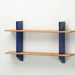 Rayonnage Mural Shelf, 1936 -Designer Table Lamps Sales twentytwentyone vitra jean prouve royannage mural prouve bleu marcoule light solid oak 1