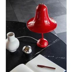 Pantop Table Lamp 41 Pantop Table Lamp -Designer Table Lamps Sales verpan verner panton table lamp bright red 2