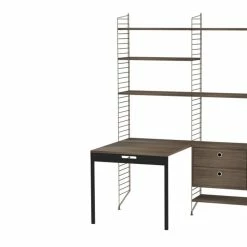 String System Workspace E -Designer Table Lamps Sales workspace e walnut brown